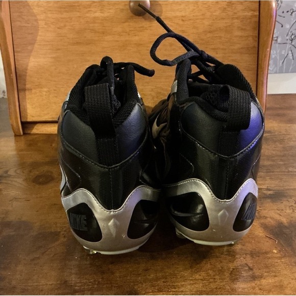 Vintage 2006 NIKE SUPER SPEED 3/4 FOOTBALL CLEATS 313419-011 Men\'s Black SIZE 15 main image 5